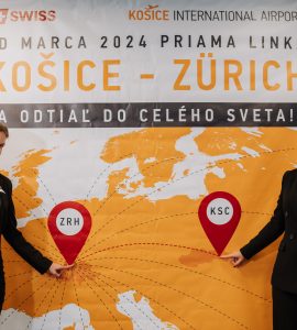 Nová letecká linka v Košiciach