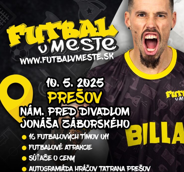 futbal v meste